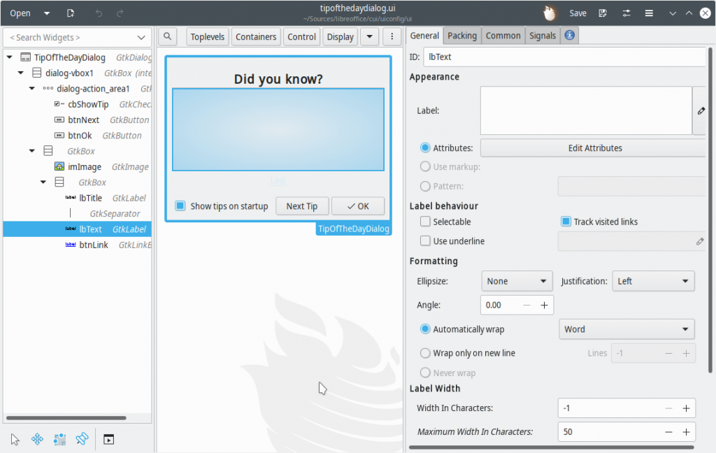 Easyhacking: How to create a new "Tip-Of-The-Day" dialog - LibreOffice ...